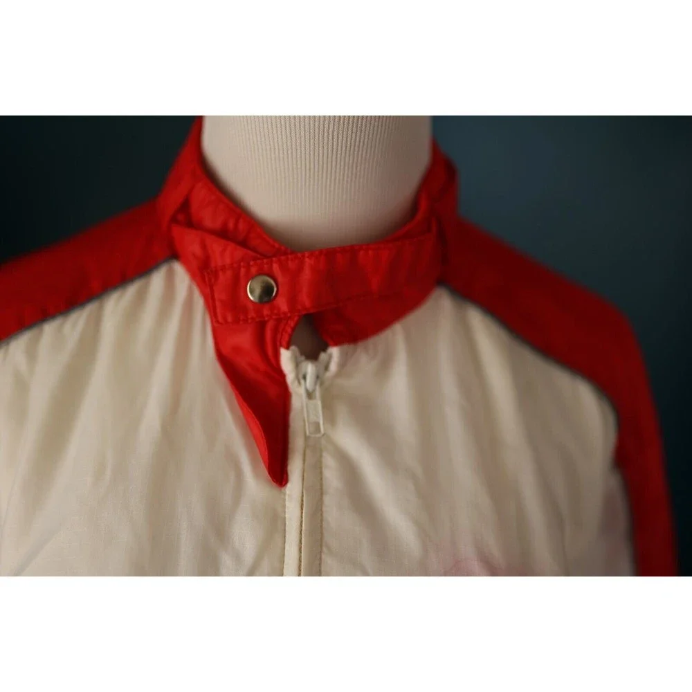 Vintage 80s Coca-Cola Jacket 100 Year Anniversary Size: M Red & White Jacket